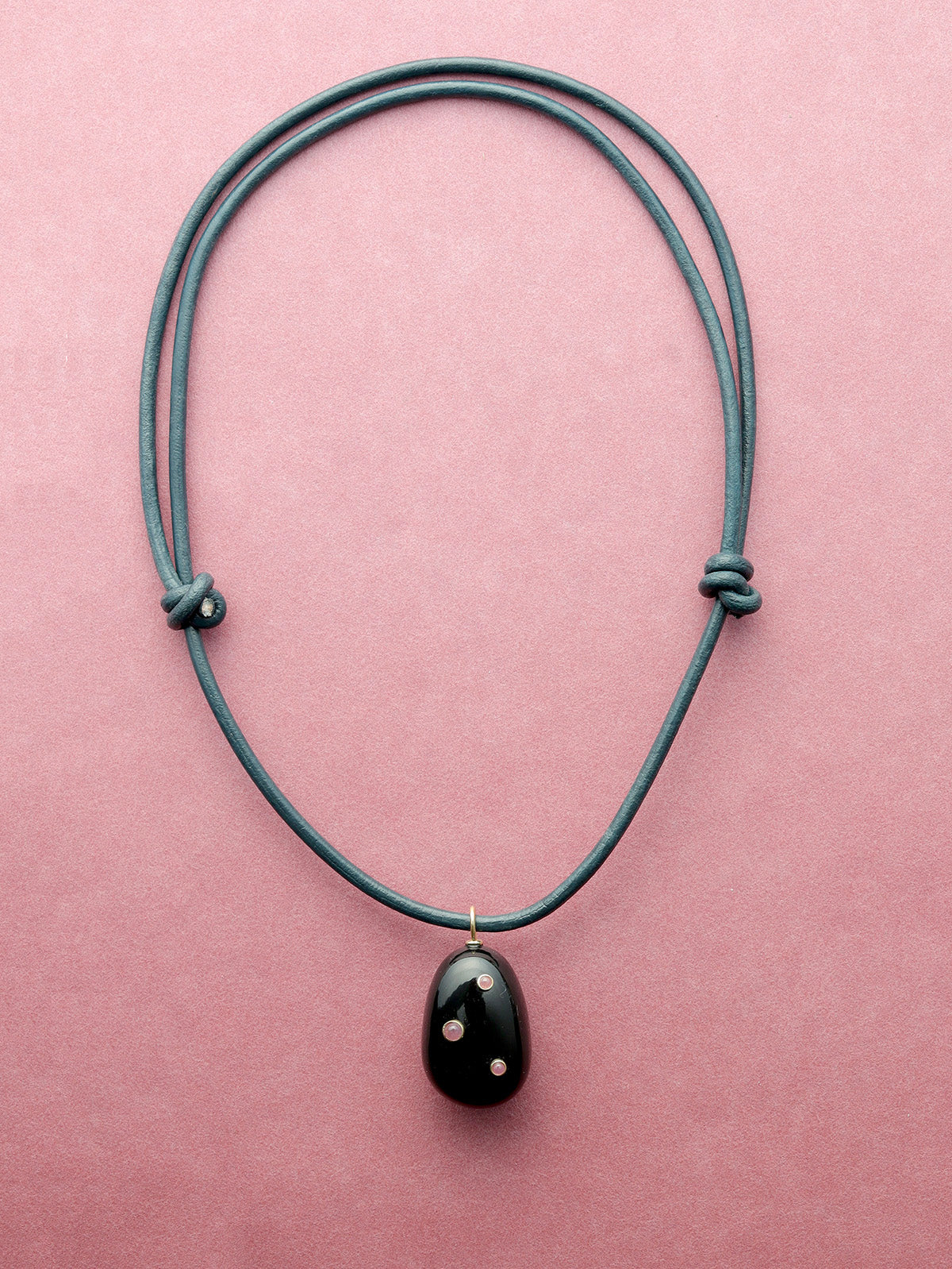 XL Black Onyx Pietra Necklace