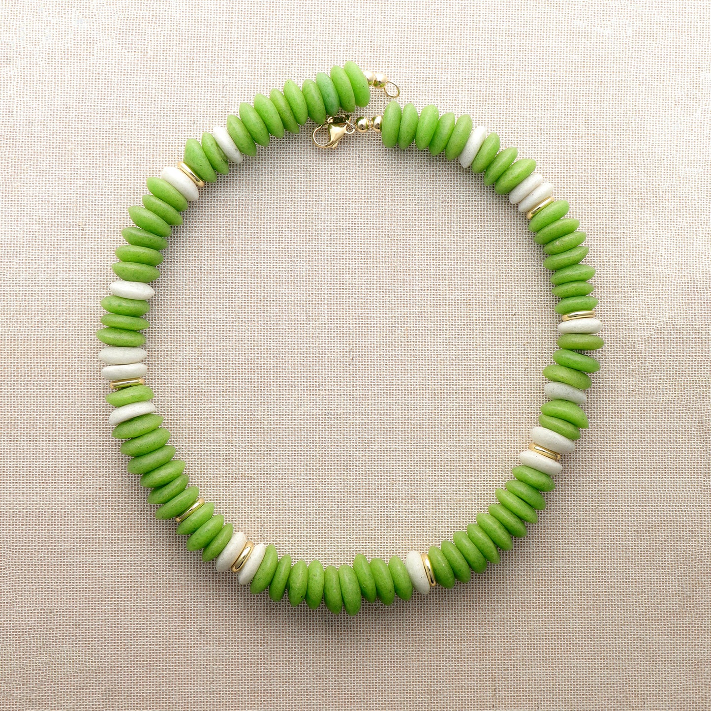 Green Solana Necklace