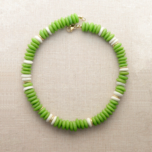 Green Solana Necklace