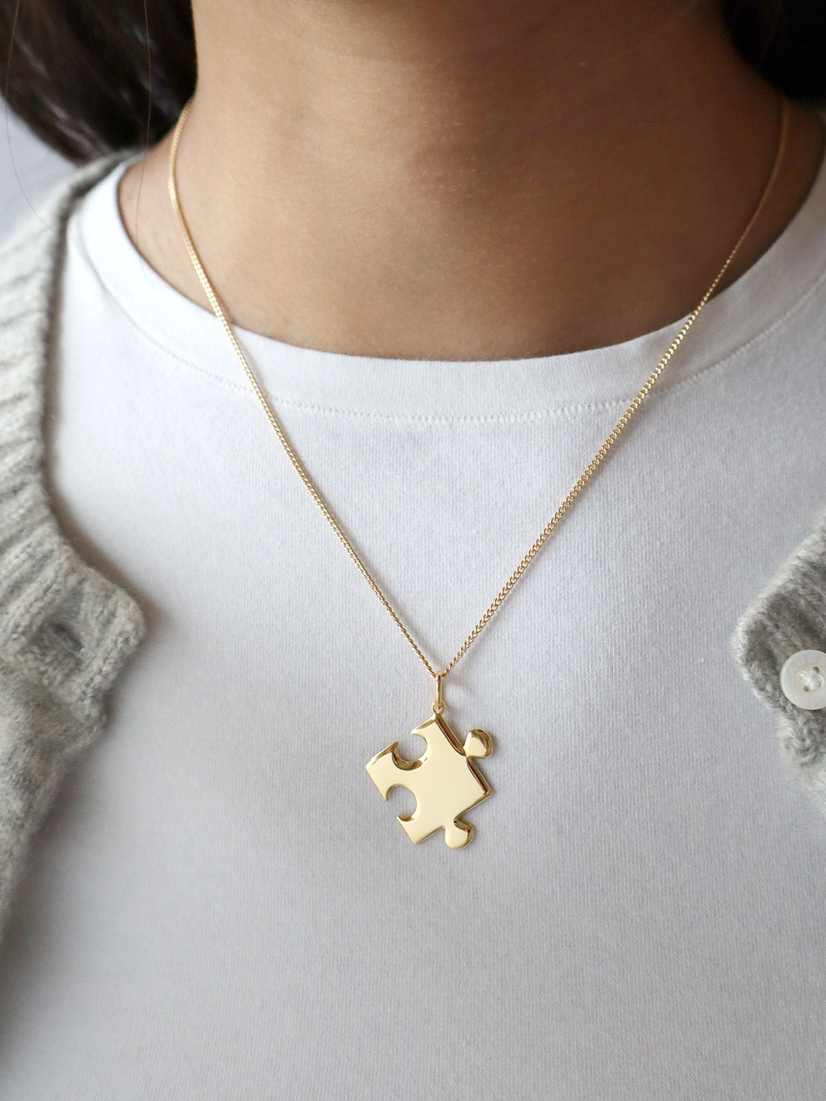 Kindred Large Puzzle Necklace