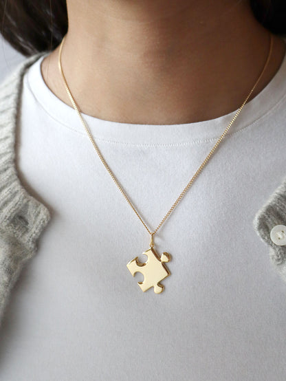 Kindred Large Puzzle Necklace