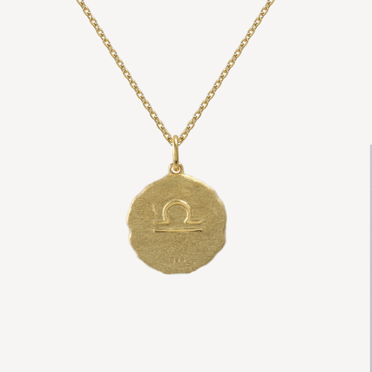 Libra Zodiac Pendant Necklace