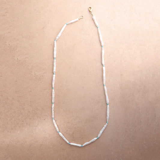 Matchstick Pearl Marea Necklace