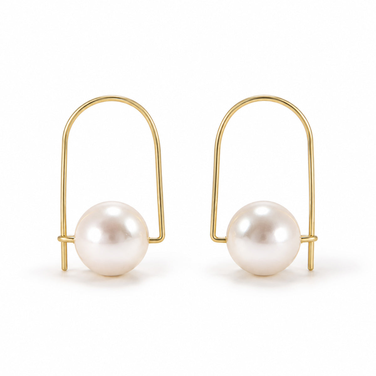 Melo Pear Threader Earring
