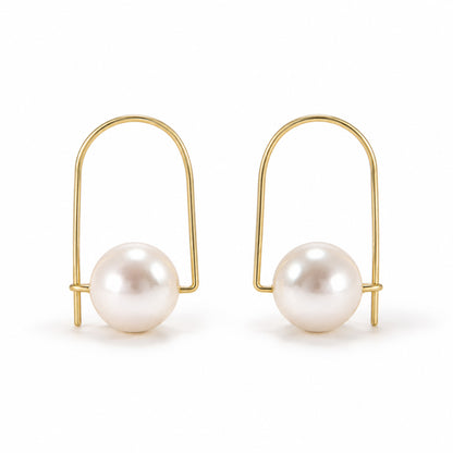Melo Pear Threader Earring