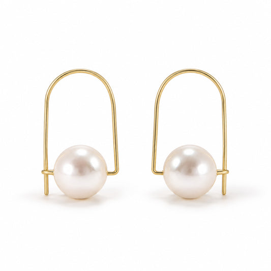 Melo Pear Threader Earring