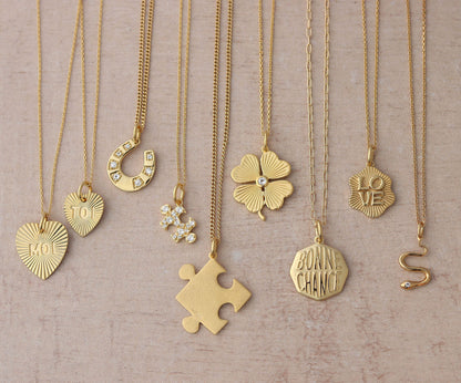 Fortuna Horseshoe Pendant (No Chain)