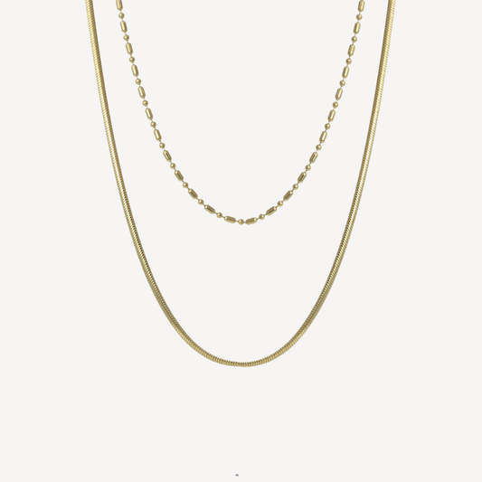 Romy Double Layered Necklace