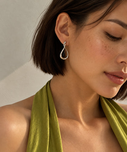 Infinity Threader Earring