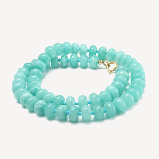 Sky Blue Jade Necklace