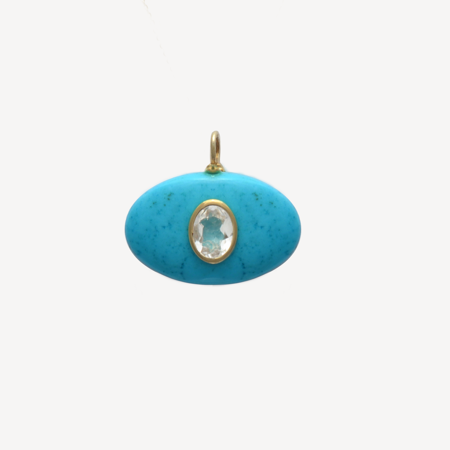 Gemma Small Pink Hydro Quartz Earrings
