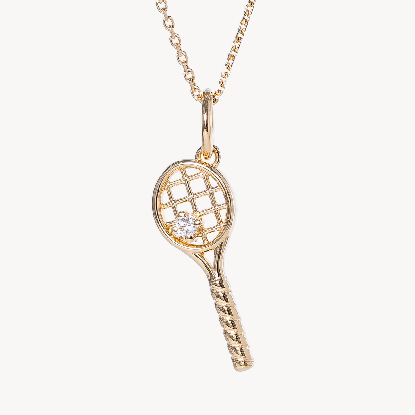 Gold Serena Tennis Necklace