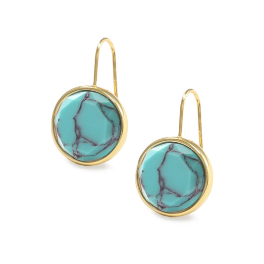 Turquoise Parsons Drop Earrings
