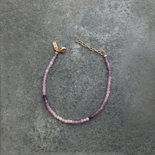 Amethyst Gemstone Bracelet