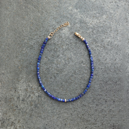 Lapis Gemstone Bracelet