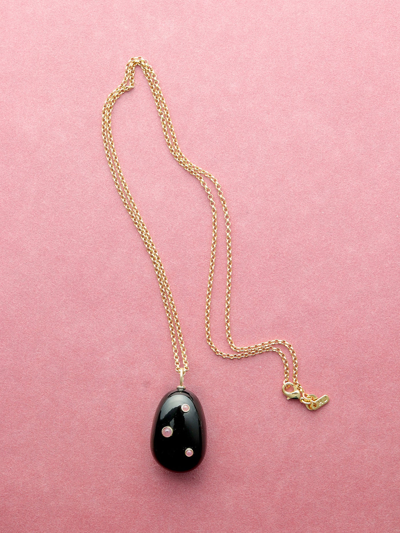 XL Black Onyx Pietra Necklace