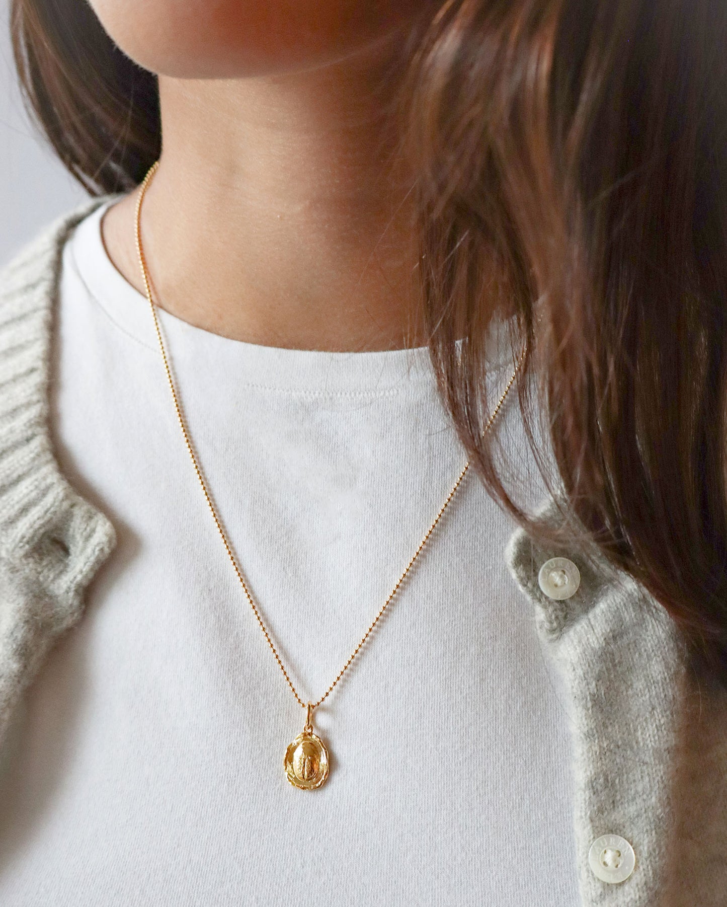 Noor Scarab Necklace