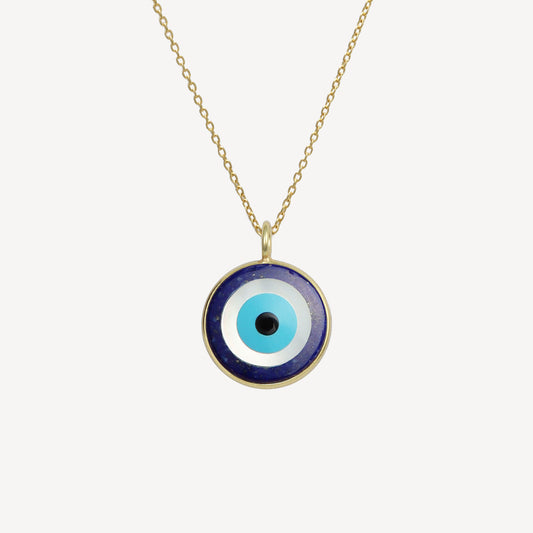 Lapis Yara Evil Eye Necklace