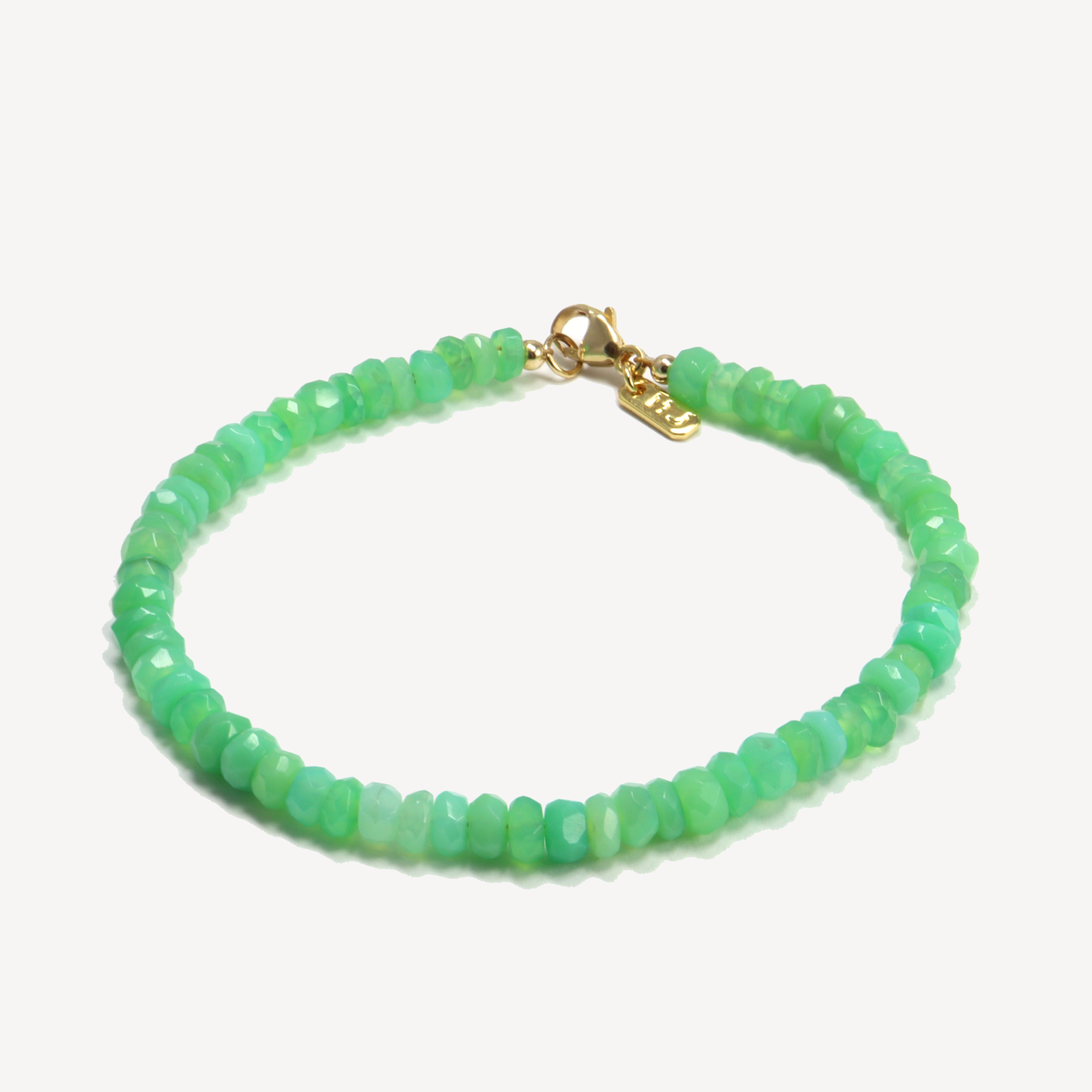 Chrysoprase Gemstone Bracelet