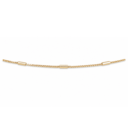 Dot Matrix Bar Station Necklace