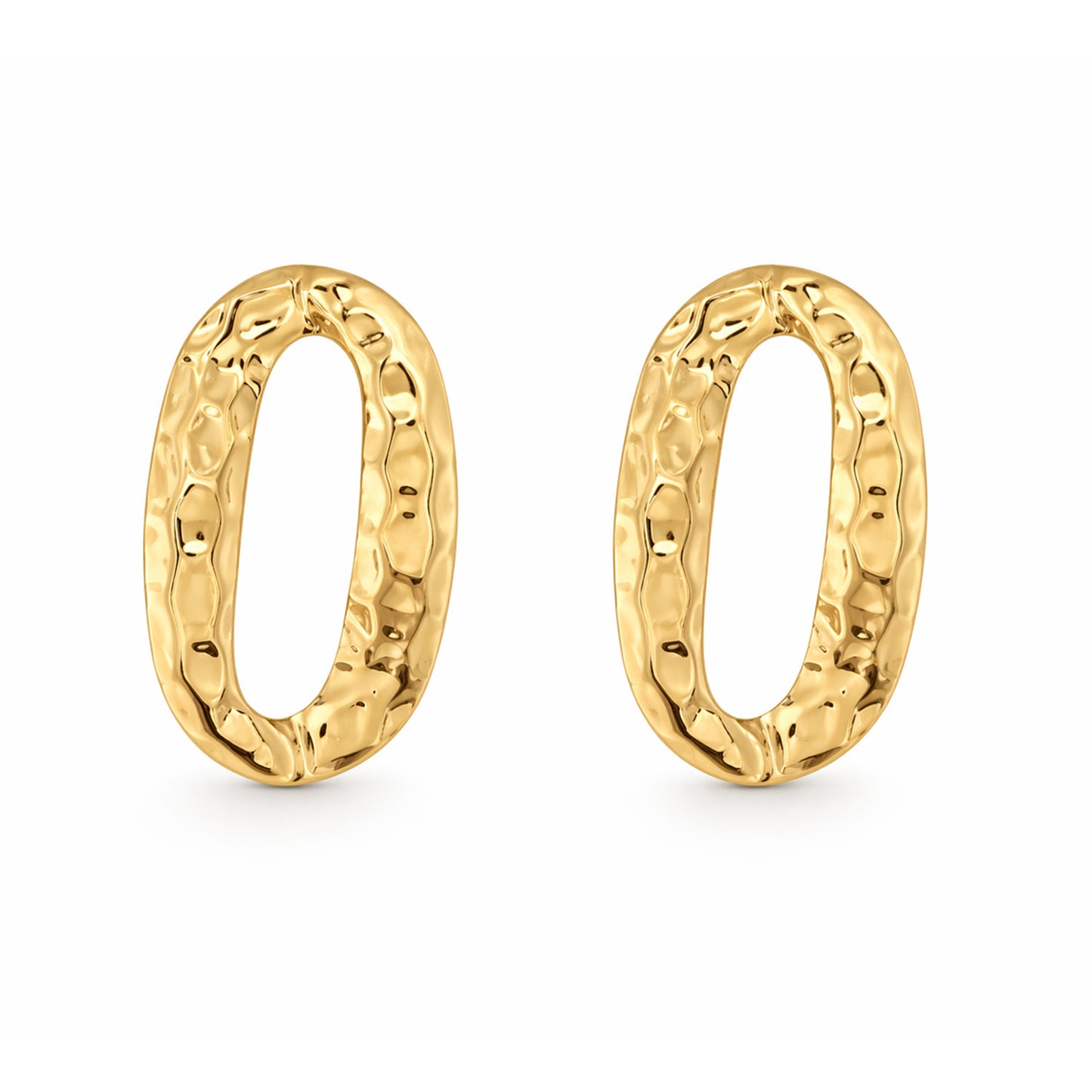 Rue Hammered Earring