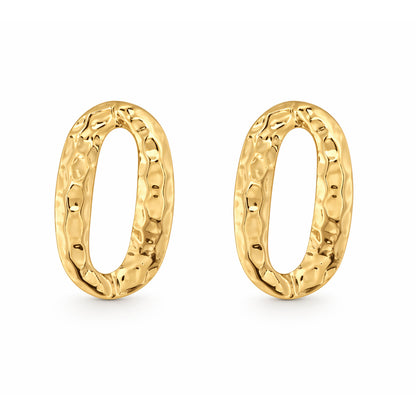 Rue Hammered Earring