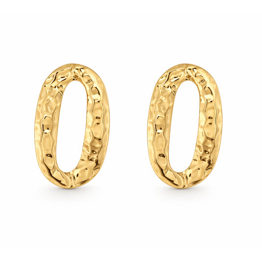 Rue Hammered Earring