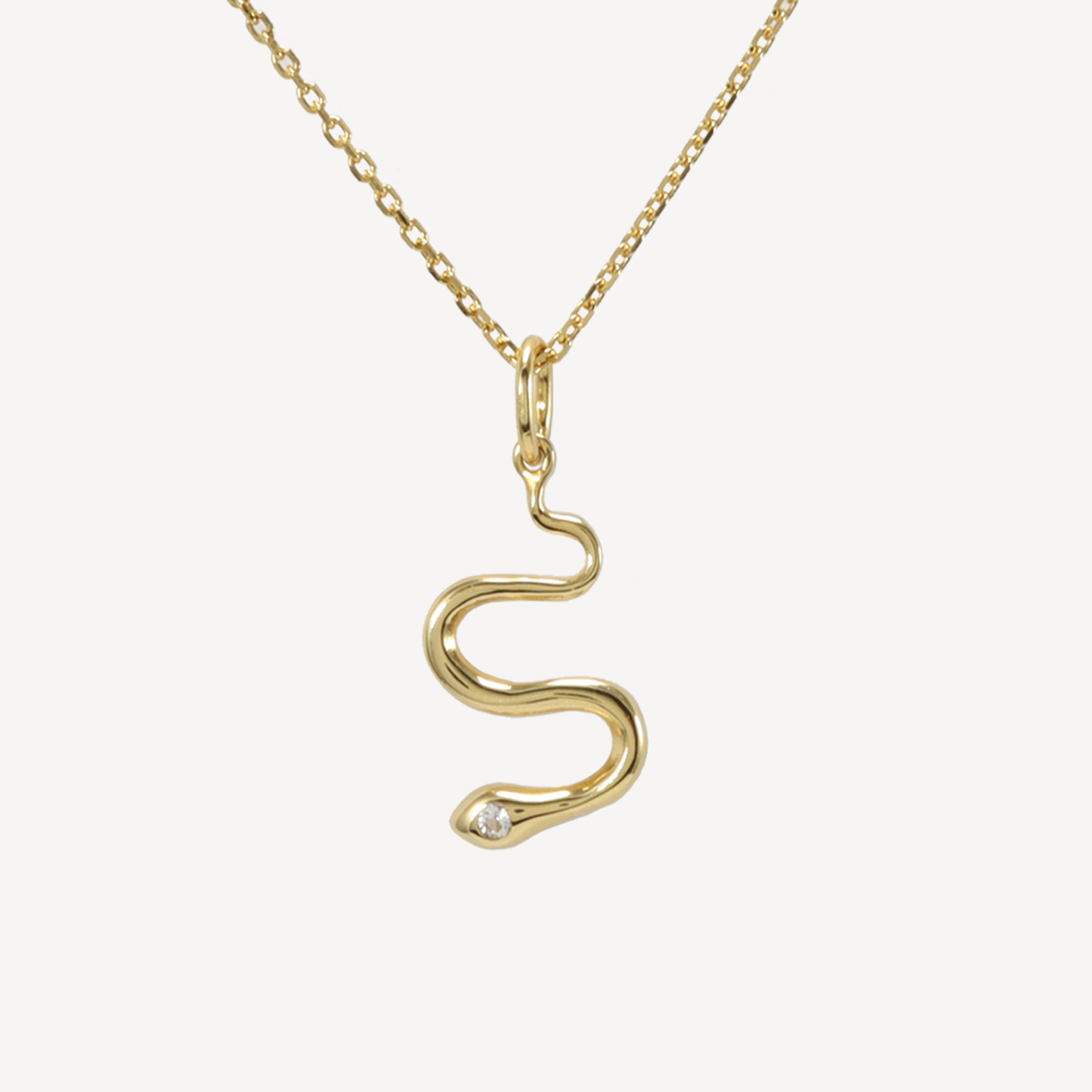 Gold Snake Necklace