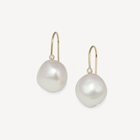 Grace Kelly Pearl Drop Earrings