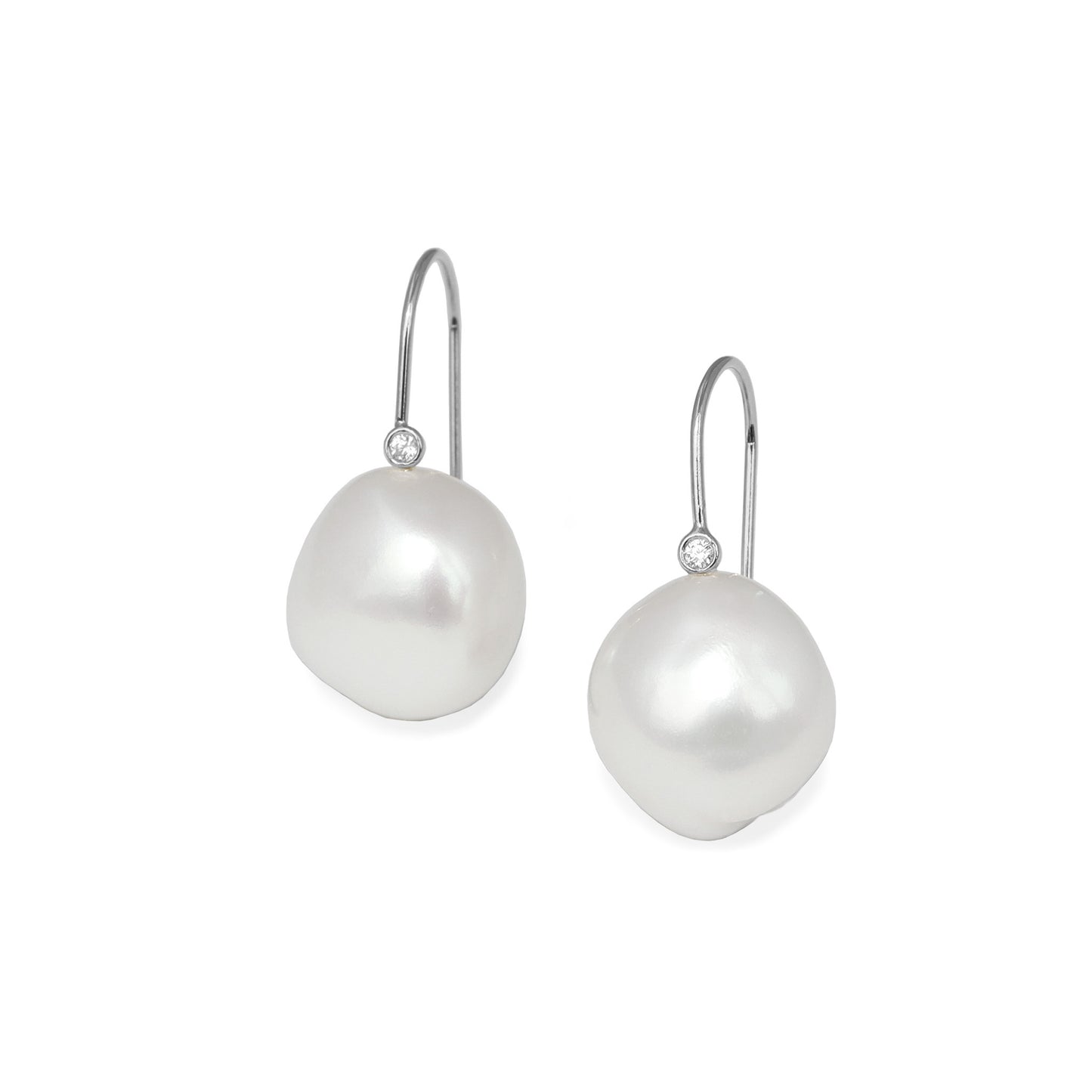Grace Kelly Pearl Drop Earrings