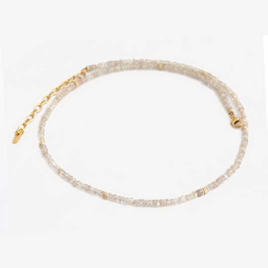 Champagne Zircon Necklace