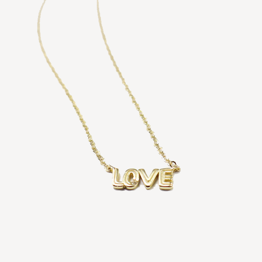 Mini Groovy Kind Of Love Necklace