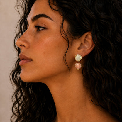 Honey Tonal Marlow Earrings