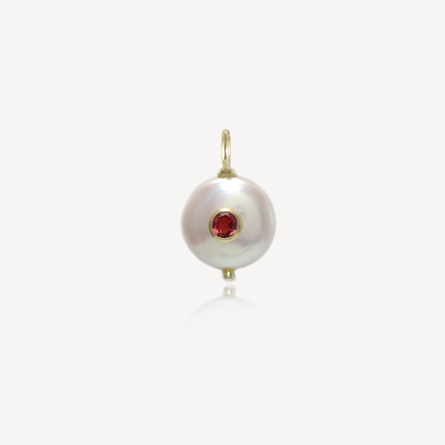Cherie Mini Round Pearl Necklace
