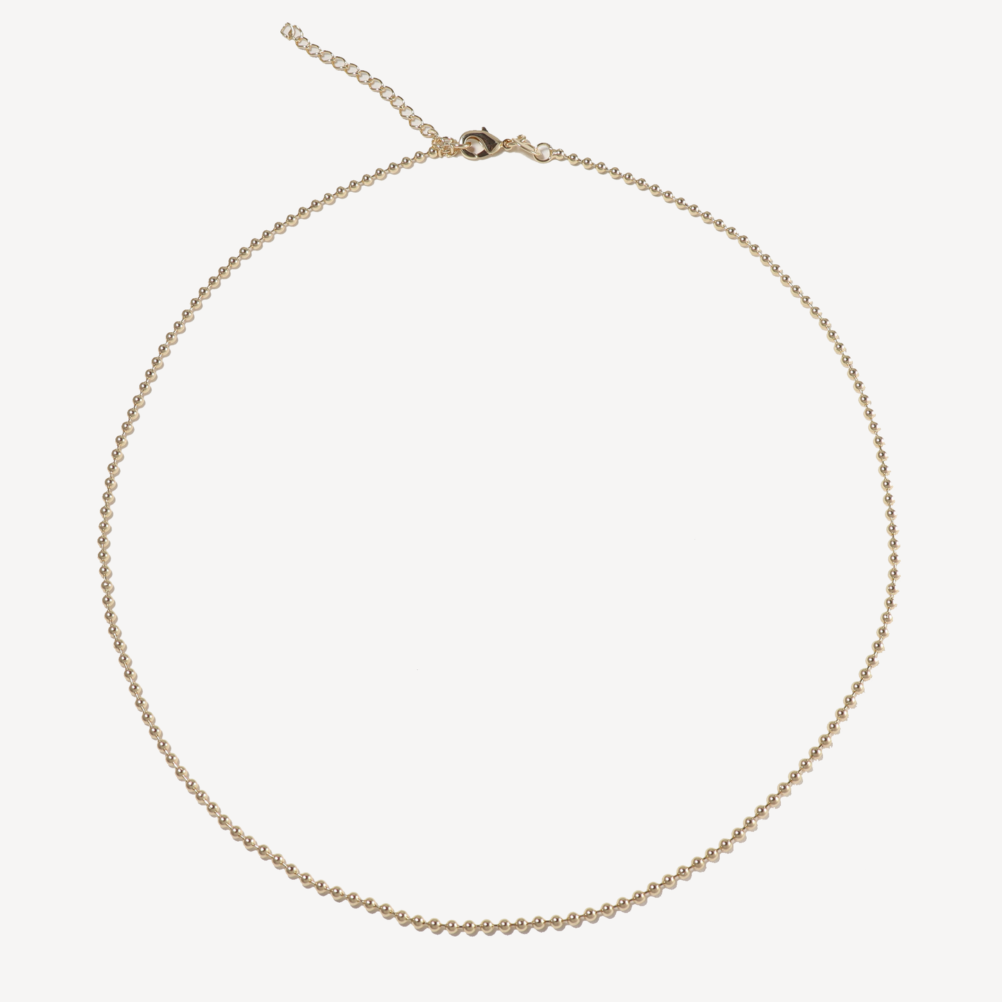 Monica Mini Beaded Chain Necklace