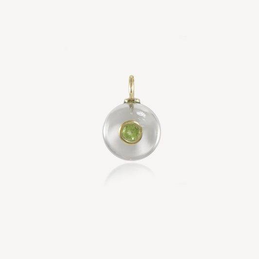 Small Cherie Clear Quartz Pendant (No Chain)