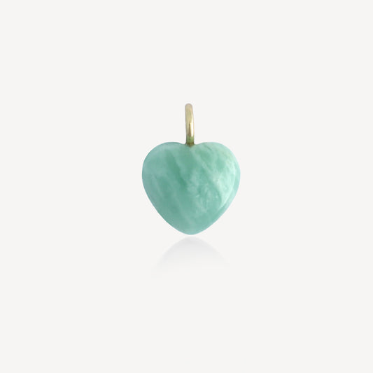 Moyo Gemstone Heart Charm