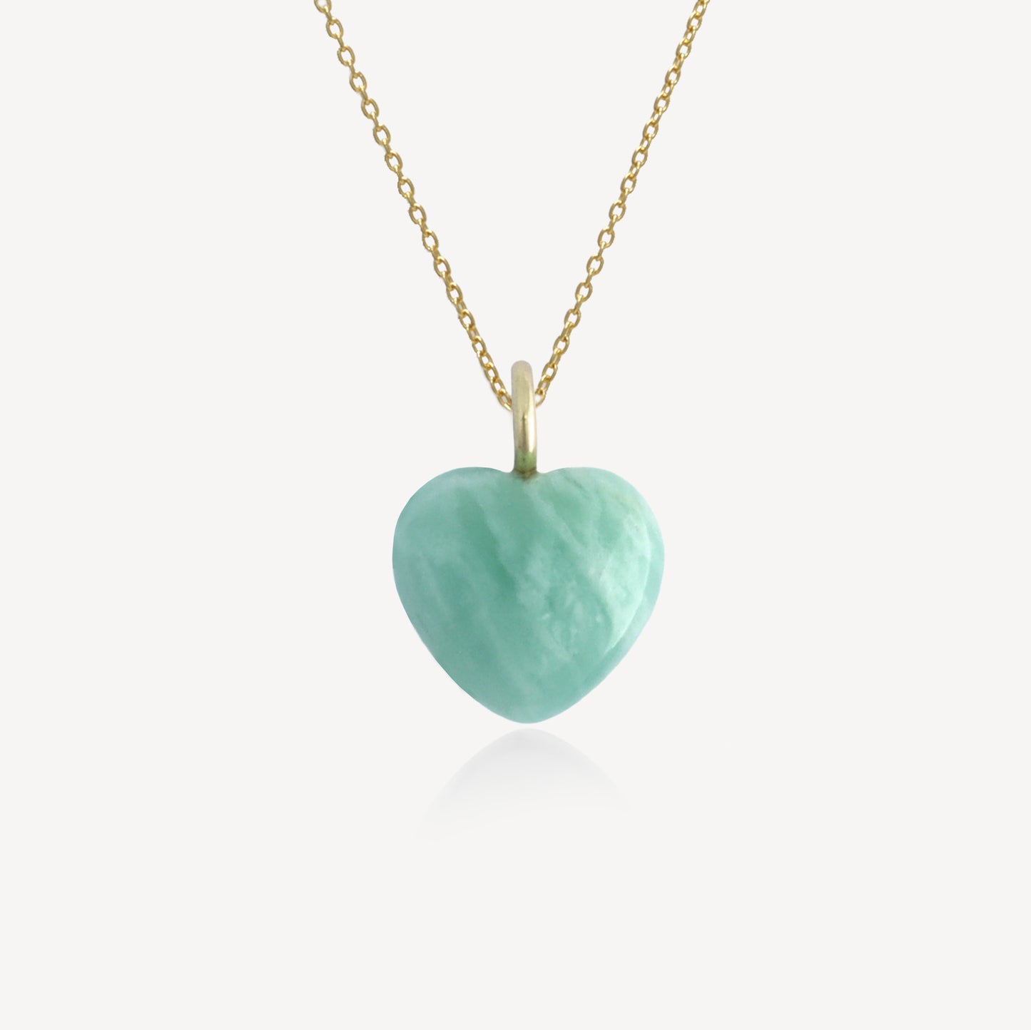 Moyo Gemstone Heart Necklace