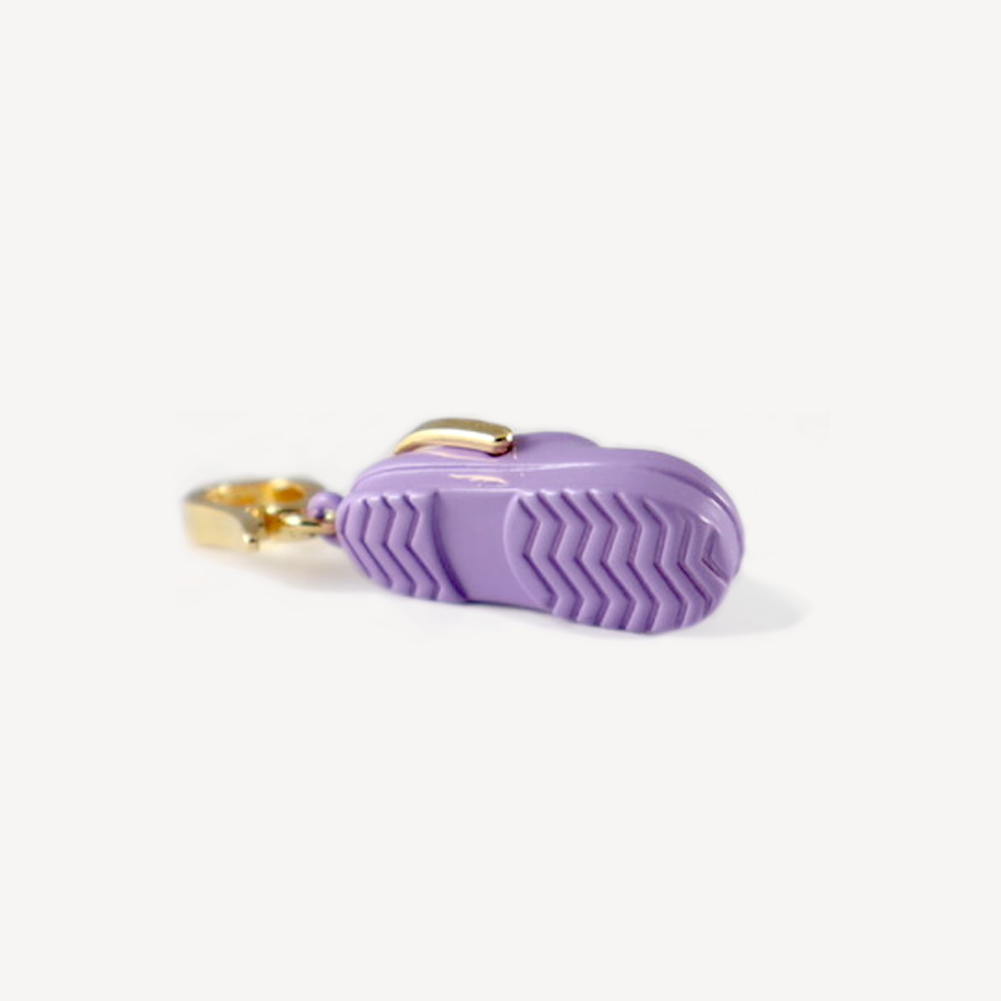 Purple Clog Charm