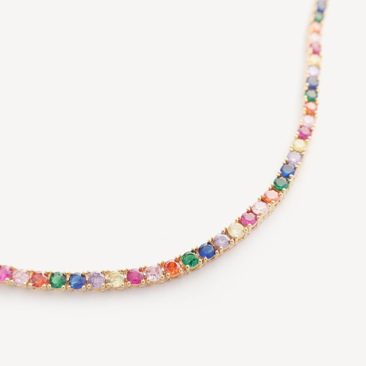 Rainbow Parker Necklace