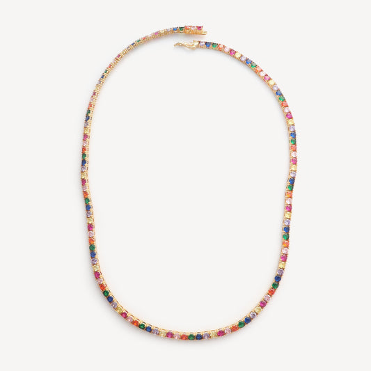 Rainbow Parker Necklace