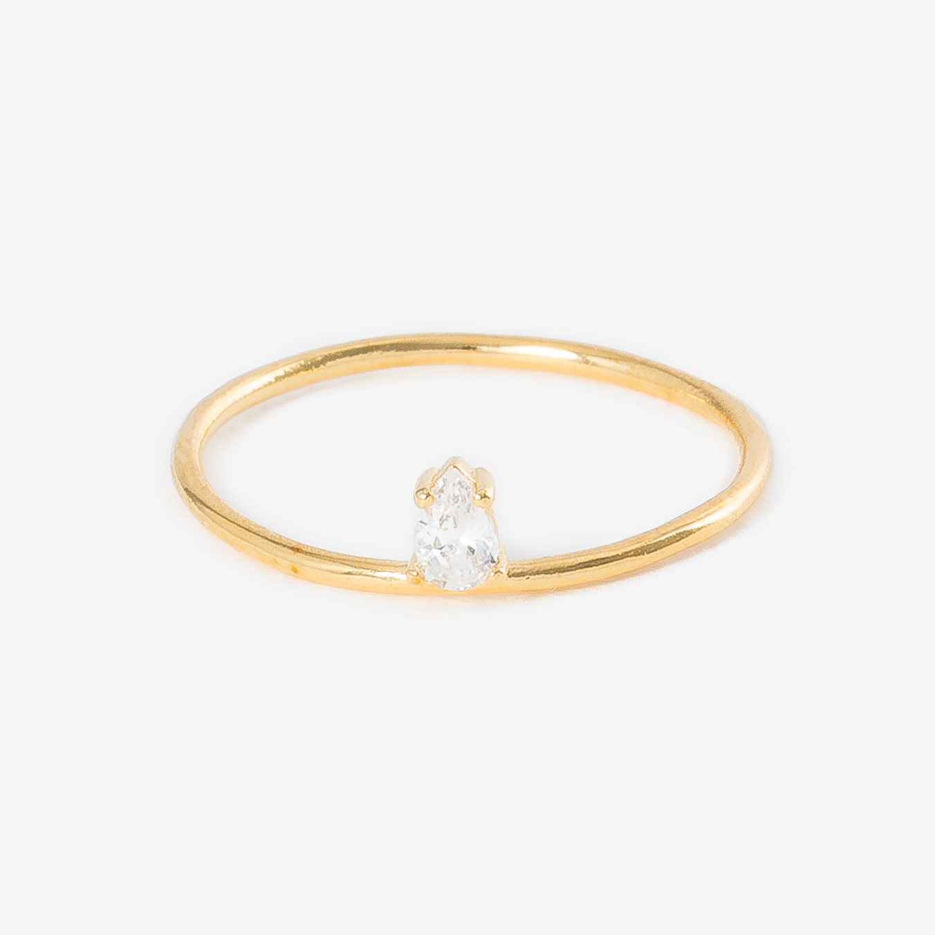 Pear Stacking Ring