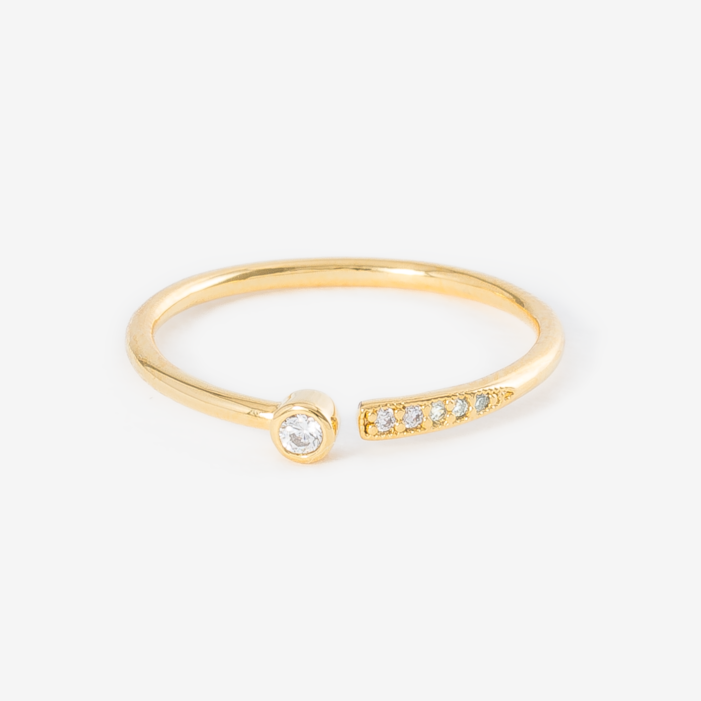 Asymmetrical Stacking Ring