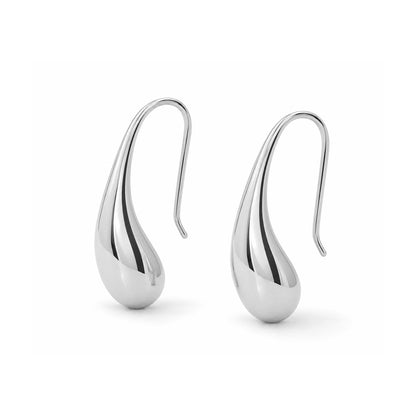 Medium Teardrop Threader Earrings