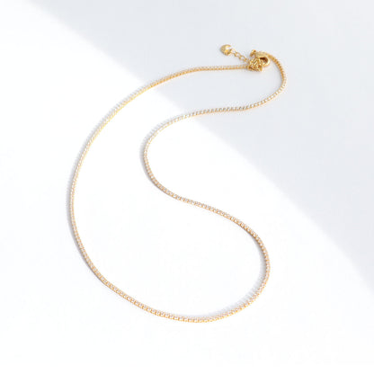 Twiggy Tennis Necklace