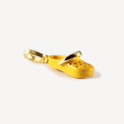 Yellow Clog Charm